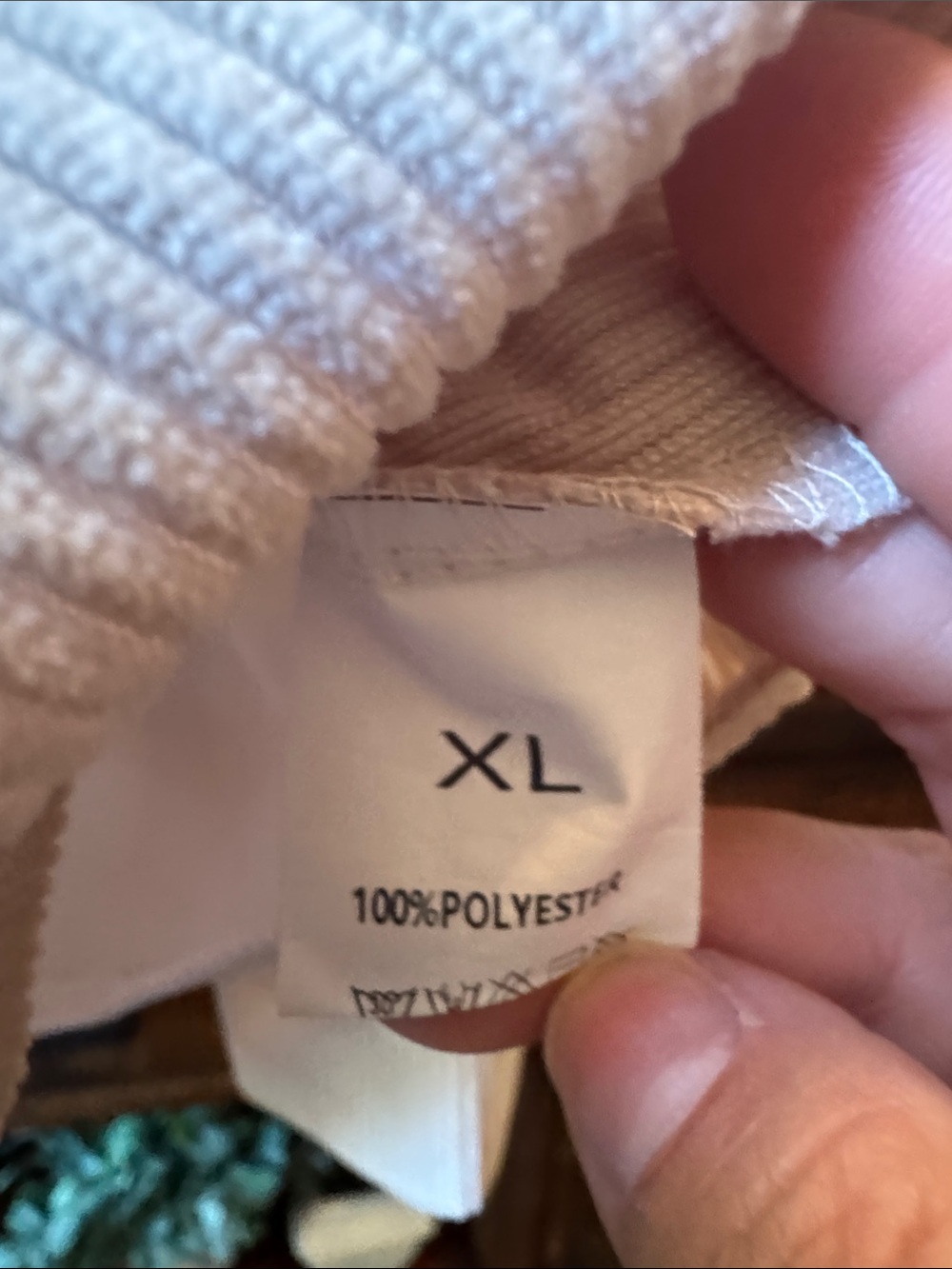Women’s XL Apricot Corduroy Button-Up - Picture 2 of 5